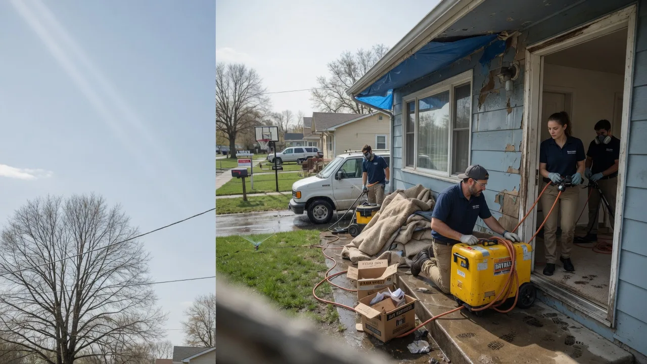 Basement Flood Cleanup in Beaverville, IL near me